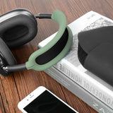 Geekria Silicone Headband Cover Compatible with AirPods Max Headphone, Headband Protector / Headband Replacement Easy DIY Installation No Tool Needed (Green)
