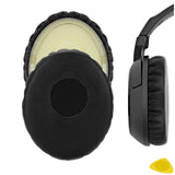 Geekria QuickFit Replacement Ear Pads for Sennheiser HD229 HD239 HD228 HD238 HD220 HD219 HD218 Headphones Ear Cushions, Headset Earpads, Ear Cups Cover Repair Parts (Black)