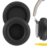 Geekria QuickFit Replacement Ear Pads for Bang & Olufsen Beoplay H4/H6/H7/H9/H9i/HX, Portal Headphones Ear Cushions, Repair Parts (Black / No Plastic Clip)