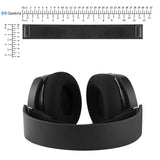Geekria Flex Fabric Headband Pad Compatible with SteelSeries Arctis 5 & Arctis 3 All-Platform Gaming, Headphones Replacement Band, Headset Head Cushion Cover Repair Part (Black)