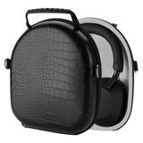 Geekria Shield Headphones Case Compatible with Sony WH-XB920N/XB900N/1000XM5/1000XM4, Replacement Hard Shell Travel Carrying Bag with Cable Storage (Black)