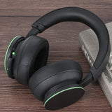 Geekria Protein Leather Headband Pad Compatible with Microsoft Xbox Wireless/Wired, Xbox Stereo 20th Anniversary Special Edition Headphones, Replacement Band Repair Part (Black)