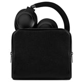 Geekria Elite Headphones Pouch, Soft Shell Replacement Protective Travel Carrying Bag with Cable Storage, Compatible with Sony WH-1000XM6, JBL Tour ONE M3, Skullcandy Crusher ANC 2 (Black)