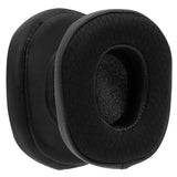 Geekria Comfort Mesh Fabric Replacement Ear Pads for BlueParrott B350 (B350-XT) (204260) Noise Cancelling Headphones Ear Cushions, Repair Parts (Black)