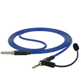 Geekria Boom Mic Headphones Cable for Online Class, Compatible with Riwbox FB-7S, CB-7S, EKids Spiderman, Batman Kids Headsets, 3.5mm Jack Replacement Cord with Boom Microphone (4 ft)