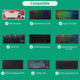 Geekria TKL Keyboard Case, Hard Shell Travel Carrying Bag for 80% / 87 Keys Mechanical Gaming Keyboard, Compatible with Logitech G915 TKL, G PRO Keyboard / G PRO X (Extra Space)