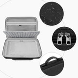 Geekria Audio Interface Carrying Case, Compatible Elektron Model Samples / Model Cycles, EVA Hard Shell Portable Travel Bag (Dark Gray)