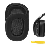 Geekria QuickFit Extra Thick Replacement Ear Pads for Logitech G 533/ 633/ 635/933/ 935/ 930/ 430/ 431/ 432/ 433/ 332/ 230/ 231/ 233, G35 Headphones, Ear Cushions (Black)