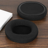 Geekria Comfort Mesh Fabric Replacement Ear Pads for SONY MDR-7506, MDR-V6, MDR-V7, MDR-CD900ST Headphones, Ear Cushions (Black)
