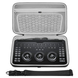 Geekria Hard Shell Travel Carrying Case, EVA Protective Bag Compatible with Blackmagic Design Davinci Resolve Micro Color Panel (Dark Gray)