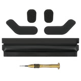 Geekria Replacement Headband Cover + Side Cushions + Mic Cover Set Compatible with Bose Proflight Series 1/2 Aviation Headphones, Repair Part (Black)