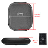 Geekria Shield Headphones Case Compatible with JBL Tune 520BT, Tune 510BT, Tune 660NC, Tune 560BT, Jr 310BT Case, Replacement Hard Shell Travel Carrying Bag with Cable Storage (Black)