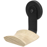 Geekria Wood Magnetic Headphone Holder, No-Drill Wall Mount Headset Hook with Strong Adhesive, Beech Wood Headphone Hanger for Over-Ear Headphones (Beech)