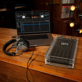 Geekria Audio Sampler Acrylic Protective Case / Dust cover, Compatible with Roland SP-404MKII, Magnetic Opening and Closing Design (transparent)