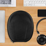Geekria Shield Case Compatible with Grado SR80X, SR60X, GW100x, SR325i, SR325e, SR325, SR225i, SR125 Case, Replacement Protective Hard Shell Travel Carrying Bag with Cable Storage (Black)
