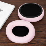 Geekria Comfort Mesh Fabric Replacement Ear Pads for OneOdio A70, A71 Headphones Ear Cushions, Headset Earpads, Ear Cups Cover Repair Parts ( Pink )