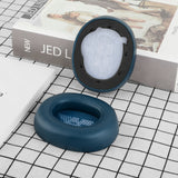 Geekria QuickFit Replacement Ear Pads for JBL Live 650 BTNC, Lifestyle E65BTNC, Duet NC, Live 660 NC Ear Cushions, Repair Parts (Blue)