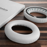 Geekria QuickFit Replacement Ear Pads for Bose 700 Noise Cancelling, NC700 Headphones Ear Cushions, Repair Parts (White)