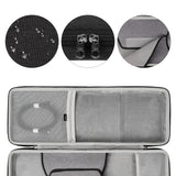 Geekria 90%-96% Keyboard and Mouse Case, Hard Shell Travel Carrying Bag for 100 Keys Computer Mechanical Keyboard and Mouse Combo Case, Compatible with ASUS ROG Strix Scope II 96, AULA F99