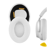 Geekria Replacement Ear Pads for BOSE QuietComfort Ultra/ UltraII (2nd Gen) Headphones Ear Cushions, Repair Parts (White)