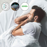 Geekria Sleep Earplugs, 6.6 ft / 200cm Mono Earbud Single Ear Noise Isolating Earphone, 3.5 mm Tangle-Free Sleep Headphones for Side Sleepers In-Ear Wired Headphones (Without Mic / Black)