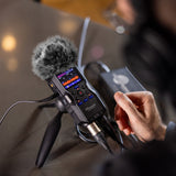 Geekria for Creators Furry Windscreen Compatible with ZOOM H4 essential Handy Recorder, Mic DeadCat Wind Cover Muff, Fluff Cover Windshield, Portable Digital Recorder (Grey / 2 Pack)