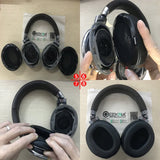 Geekria Earpads and Headband Cover Replacement Compatible with Sony MDR-1R, MDR-1RMK2 Headphones Ear Cushion + Headband Protector Cover / Earpads + Headband Protective Sleeve Repair Parts