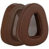 Geekria QuickFit Replacement Ear Pads for Skullcandy Aviator Aviator 2 Aviator2.0 Headphones Ear Cushions, Headset Earpads, Ear Cups Cover Repair Parts (Brown)