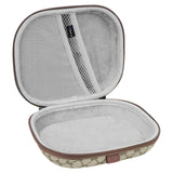 Geekria NOVA Headphones Case for On-Ear Headphones, Replacement Hard Shell Travel Carrying Bag with Cable Storage, Compatible with JBL, Sony, AKG, Skullcandy Headsets (Brown Pattern)