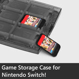 Geekria Game Card Case Compatible with Nintendo Switch, OLED,12 Slots Storage Protective Box with 2 SD Cards Holder