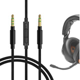Geekria Audio Cable with Mic Compatible with JBL Live 670NC Headphones Cable, 3.5mm Replacement Stereo Cord with Inline Microphone and Volume Control (4ft/1.2m)