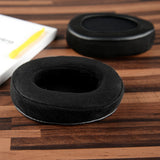 Geekria Comfort Microfiber Replacement Ear Pads for Audio-Technica ATH-M50, M50X, M60X, M50S, M50cwh, M50xBT2, ATH-M45/M35/M30/M20 Headphones Ear Cushions, Repair Parts (Black)