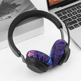 Geekria 2 Pairs Flex Fabric Headphones Ear Covers - Product Safety Certified - Washable & Stretchable Earcup Protectors for On-Ear Headsets, Sweat Pads for Gym, Meeting (Size S/ Diamond)