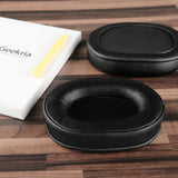 Geekria QuickFit Replacement Ear Pads for Razer BlackShark Stereo Headphones Cushions, Repair Parts (Black)