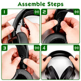 Geekria Flex Fabric Headband Pad Compatible with SteelSeries Arctis Nova Pro, Arctis Nova 7, Arctis Nova 4, Arctis Nova 3, Arctis Nova 1 Headphones Replacement Band, Headset Head Cushion (Red)
