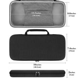 Geekria Tenkeyless TKL Keyboard Case, Hard Shell Travel Bag for 80%/87 Key Computer Mechanical Gaming Keyboard, Compatible with Logitech G PRO, G915 TKL, Razer BlackWidow V3 TKL (Slim)