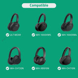Geekria Audio Cable with Mic Compatible with Sony ULT WEAR, WH-1000XM5/1000XM4, WH-XB910N Headphones, 3.5mm to 3.5mm Aux Replacement Stereo Cord with Inline Microphone (4 ft / 1.2 m)