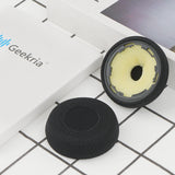 Geekria Comfort Mesh Fabric Replacement Ear Pads for Jabra Evolve 75/ 75UC/ 75+/ 75MS (Not fit for Jabra Evolve2 75 PC Wireless) Headphones, Ear Cushions (Black)