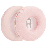 Geekria Comfort Mesh Fabric Replacement Ear Pads for JBL JR300, JR300BT, T450BT, T500BT, Tune 500, Tune 500BT, Tune 510BT, Tune 520BT Headphones, Ear Cushions (Pink)