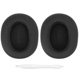 Geekria Comfort Mesh Fabric Replacement Ear Pads for Baseus D05 Headphones, Ear Cushions (Black)