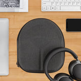 Geekria Shield Headphones Case Compatible with Bose 700NC, SoundTrue OnEar, AE2, QC Ultra, Replacement Protective Hard Shell Travel Carrying Bag with Cable Storage (Dark Grey)