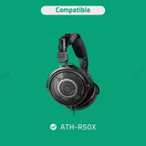 Geekria Apollo Silver-Plated Upgrade Audio Cable Compatible with ATH-R50x Headphones, 3.5mm (1/8'')/6.35mm (1/4'') to 2.5mm Replacement Headphones Cord for Desktop Amplifier (8.2ft / 2.5m)