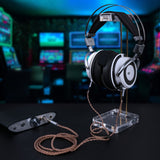 Geekria Apollo Single Crystal Copper Upgrade Cable Compatible with VZR Model One / MKII Gaming Headset, 3.5mm Stereo Replacement Audio Cord, Improved Connector Stability (4.9 ft / 1.5 m)