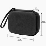 Geekria Audio Interface Carrying Case, Compatible with Teenage Engineering CM-15, EVA Hard Shell Portable Travel Bag (Dark Gray)
