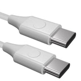 Geekria Type-C Earbuds Short Charger Cable Compatible with Sony WF-1000XM5 WF-1000XM4 LinkBuds INZONE Buds Charger, USB-C to USB-C Replacement Power Charging Cord (1 ft/30 cm 2 Pack)
