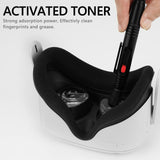 Geekria 2 Pack Clean VR Lens Cleaning Pen Compatible with Meta Quest 2/Quest 3/Apple Vision Pro/PSVR 2 and More, Remove Fingerprints Dust Grease Reduce Fog to Clean Augmented & Virtual Reality