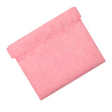 Geekria NOVA Pocket Earphone Case for Earbuds, Coins / In-Ear Headphone Organizer Pouch Bag / Universal Earphones Protective Pouch / Snap Pouch Storage / Purse Change Holder (Pink)