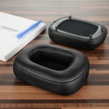 Geekria QuickFit Replacement Ear Pads for Razer Tiamat 7.1 V2 Headphones Ear Cushions, Repair Parts (Black)