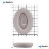 Geekria Replacement Ear Pads for Bose New QuietComfort, QC 45, QuietComfort Se/QuietComfort Wireless with Video Guide (Sandstone)