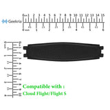 Geekria Mesh Fabric Headband Pad Compatible with HyperX Cloud Flight/ Flight S Headphones, Replacement Band Repair Part (Black)
